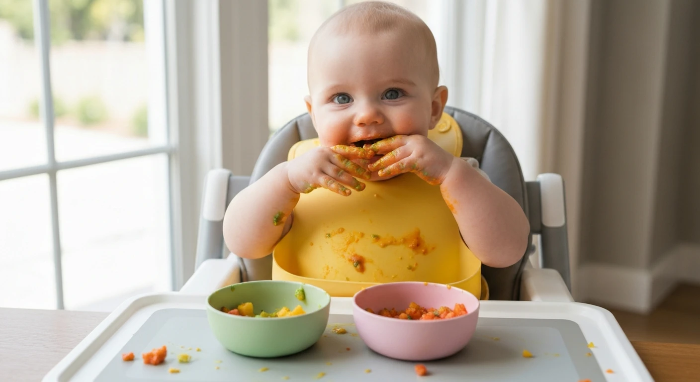 Diversification alimentaire : le guide du papa qui cuisine (mal)