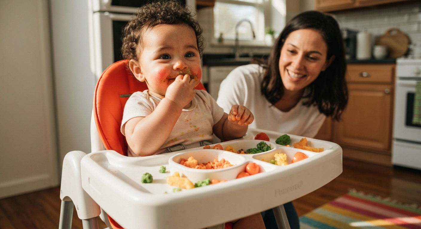 Diversification alimentaire : le guide du papa qui cuisine (mal)